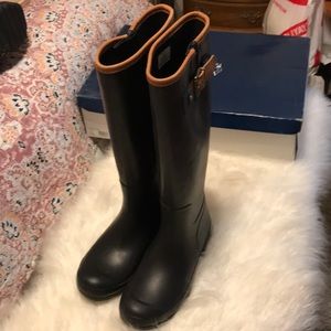 Sperry rain boots great condition!